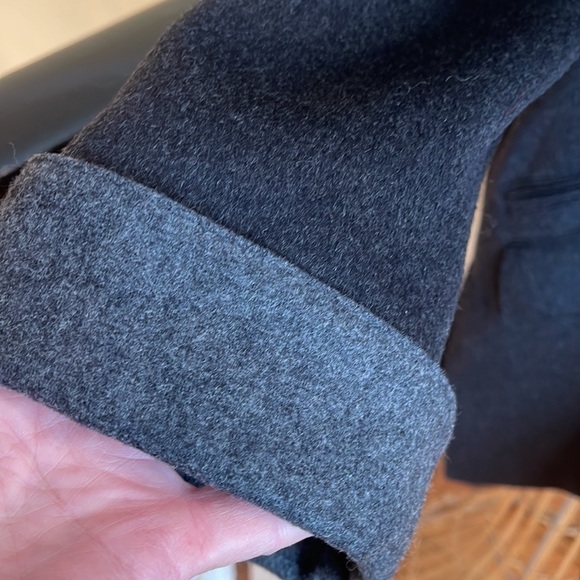 Steinbock 🔥SALE🔥Tyrol/Austria black and grey Cashmere and Virgen  Wool coat - Picture 7 of 14